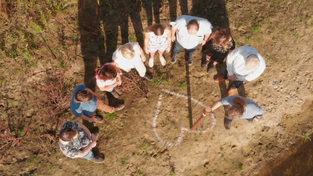 hart van verstrooide as